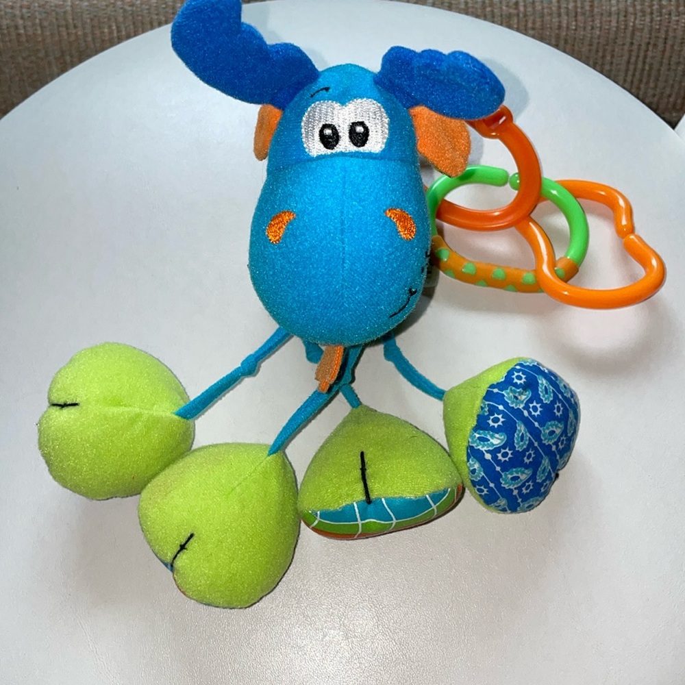 Baby Toy - INFANTINO Moose Attachable Rattle